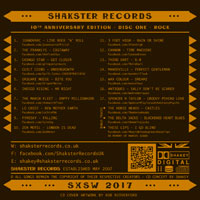 Shakster Records SXSW CD 2017
